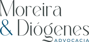 logo marca do escritório de advocacia Moreira & Diógenes